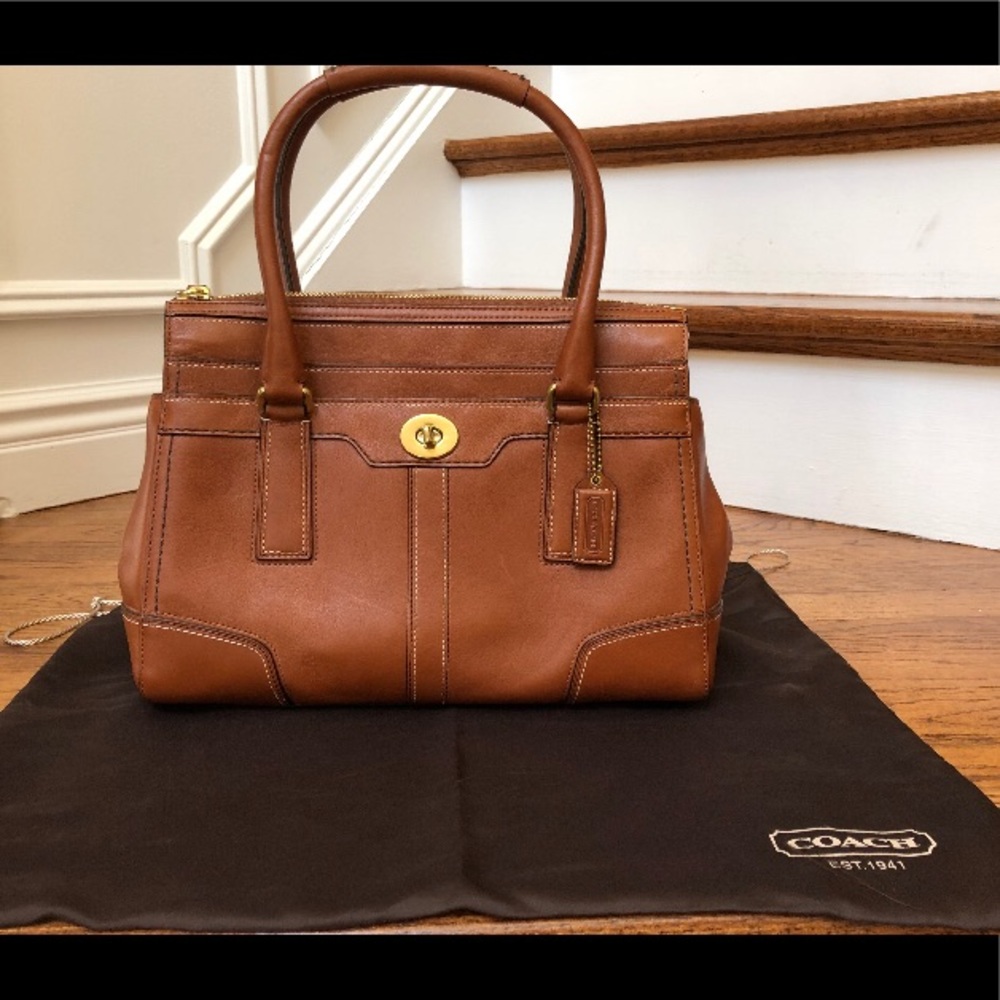 Leather Coach bag